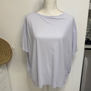 lululemon athletica Light Purple Short Sleeve Tee